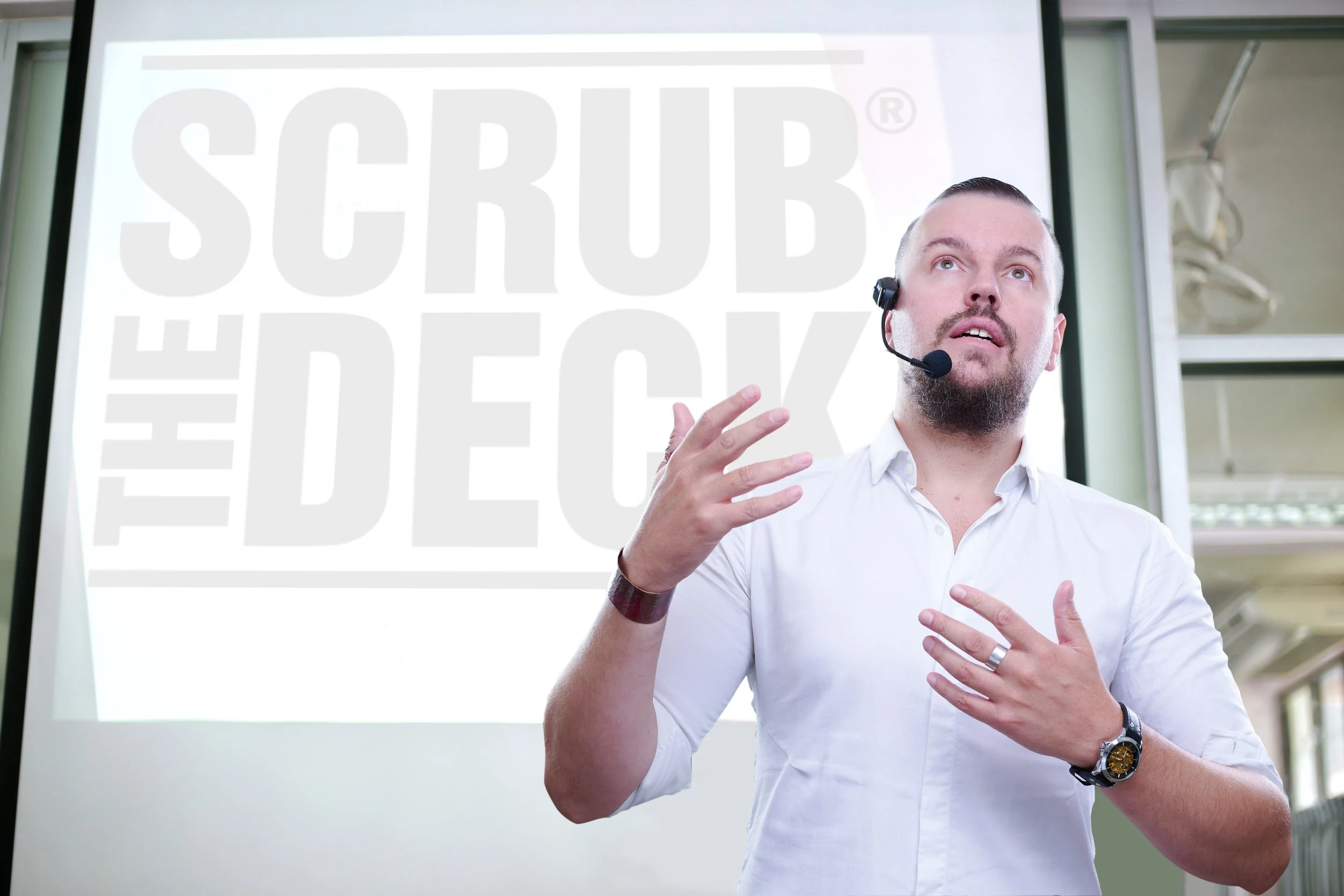 David Pugh, Founder of Scrub the Deck